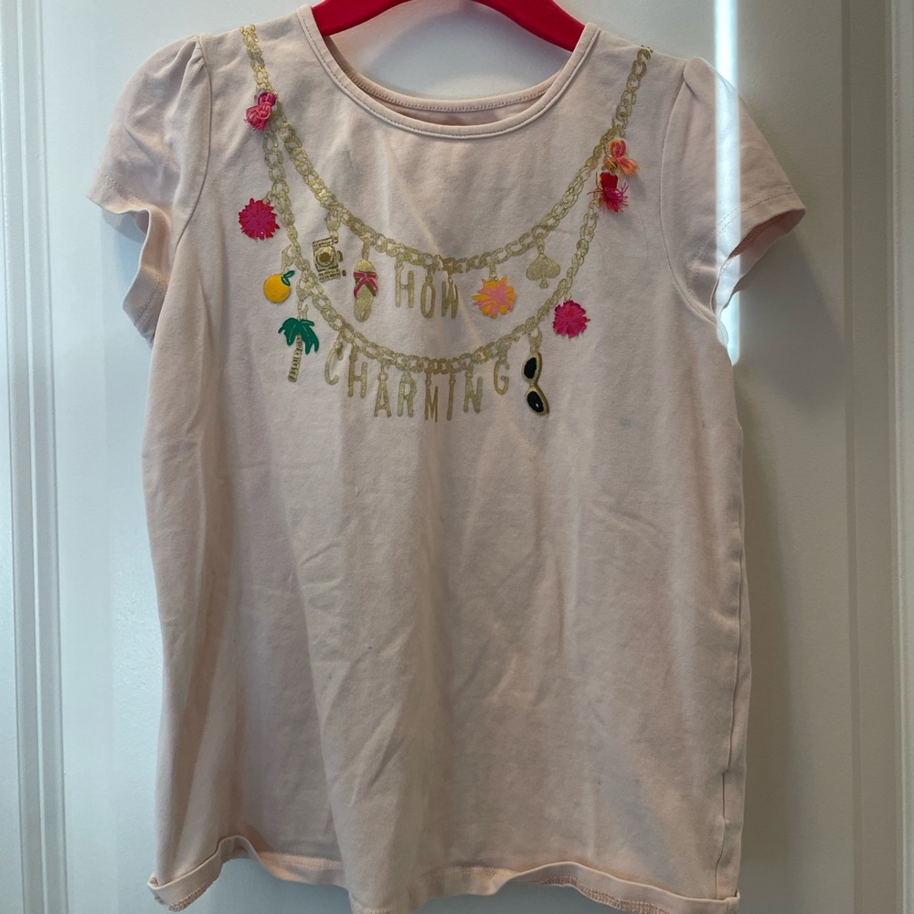RARE Kate Spade Kids How Charming shirt